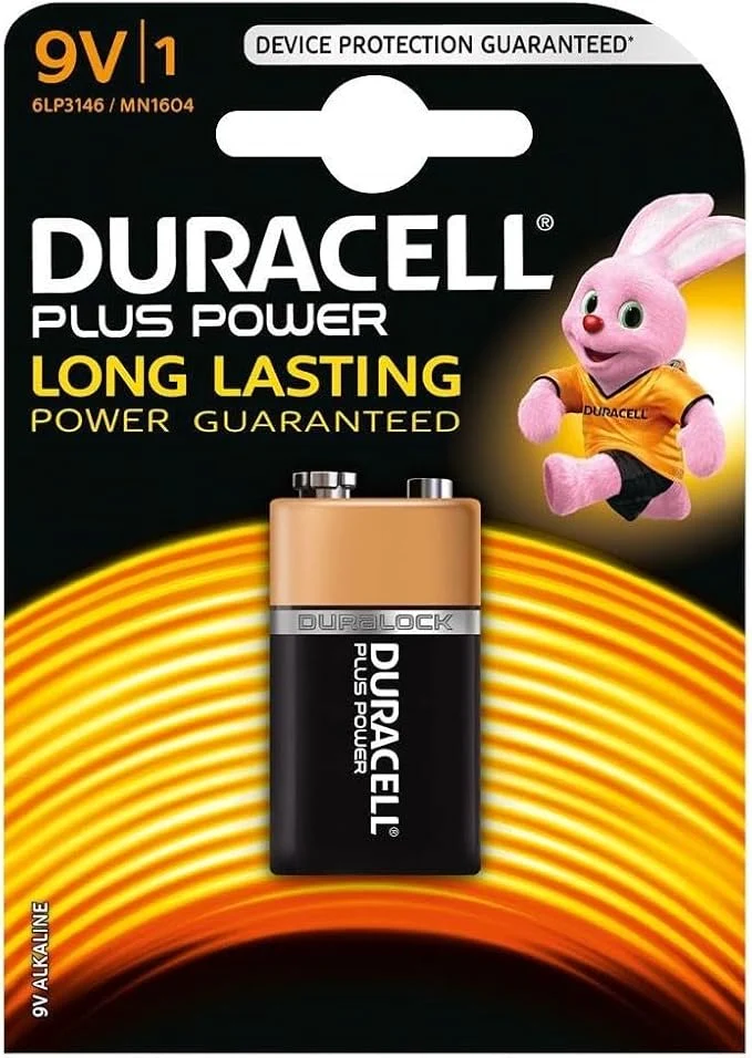 Blister 1 Batteria 9V Duracell Plus – MN1604