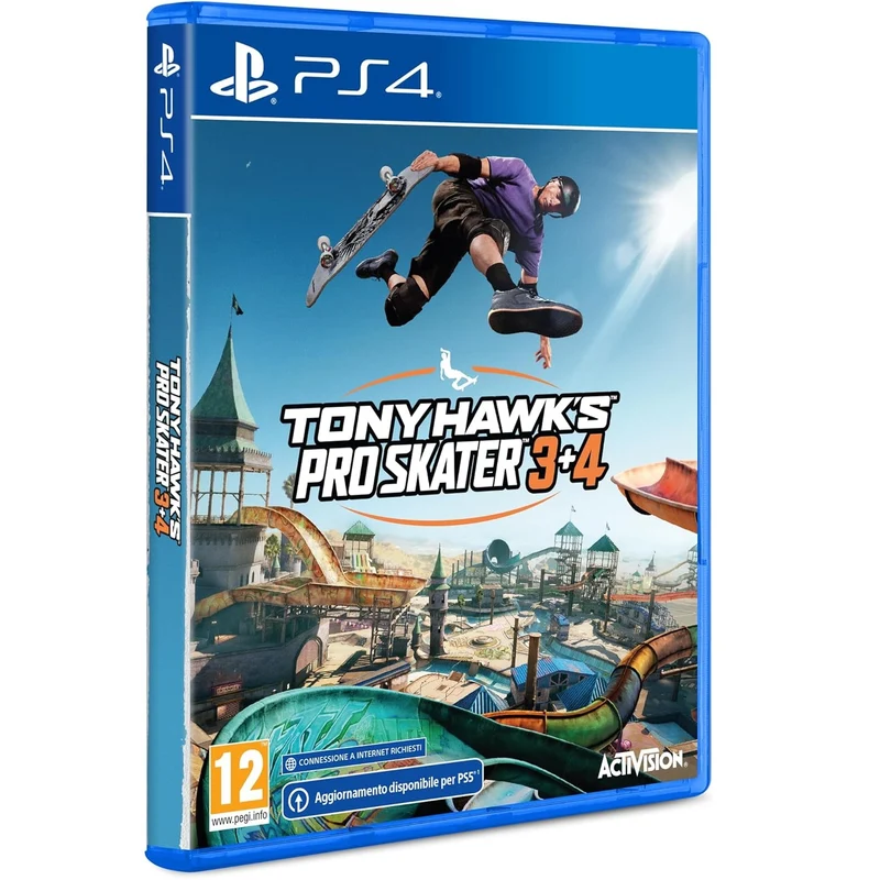 Tony Hawk S Pro Skater 3+4 PS4 Gioco Playstation 4 Eu Ita Nuovo Sigillato