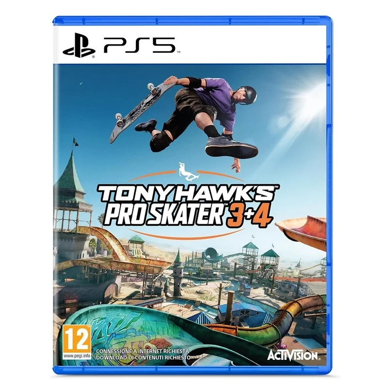 Tony Hawk S Pro Skater 3+4 PS5 Gioco Playstation 5 Eu Ita Nuovo Sigillato