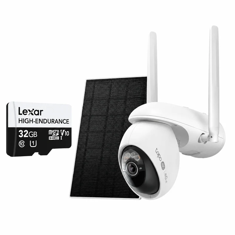 Tapo Wi-Fi/4G LTE Security Camera Kit with Storage