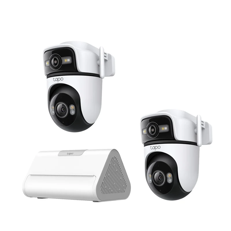 Tapo Outdoor Dual-Lens Security Pack