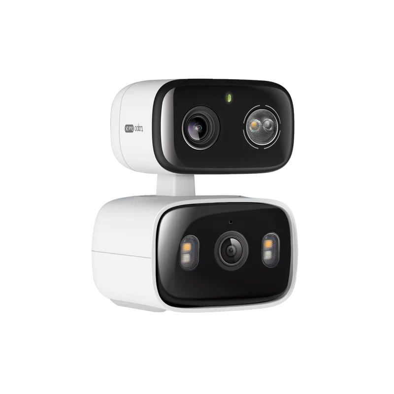 Tapo C246D | Dual-Lens Pan/Tilt Security Camera, Dual 2K 3MP, AI Detection