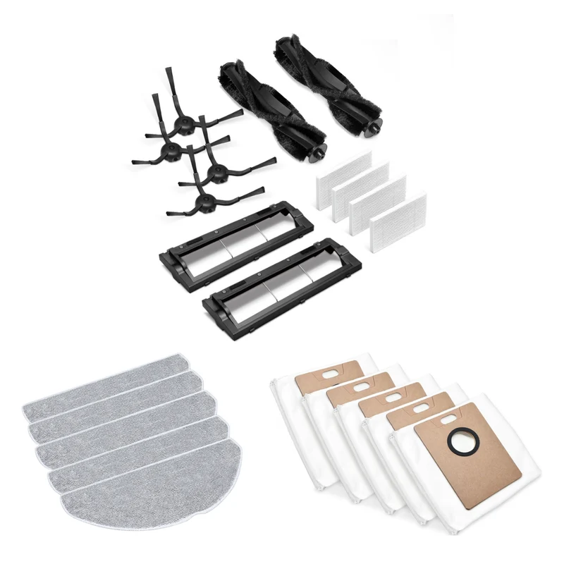Tapo Robot Vacuum 1-Year Replacement Kit, Compatible with Tapo RV20/30 Max Plus White