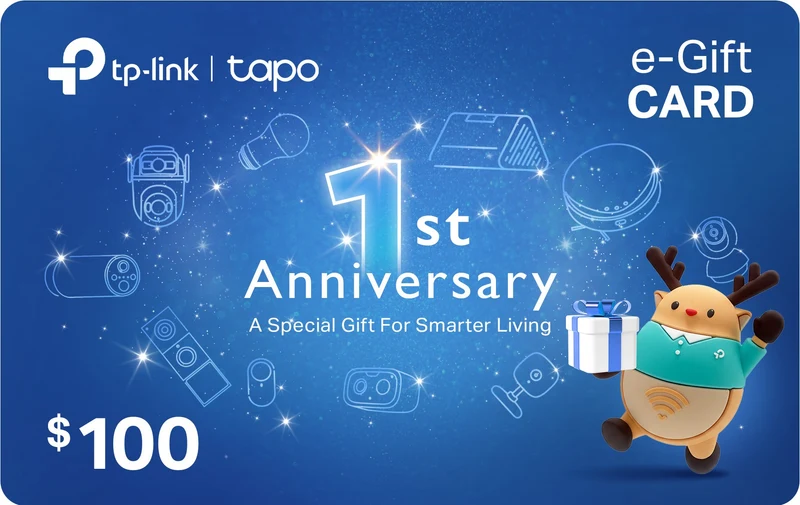 Tapo Anniversary Gift Card