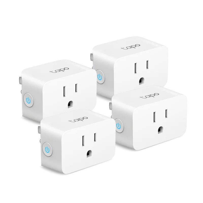 Apple Home Smart Plug Mini 15A, Tapo P125(4-Pack)