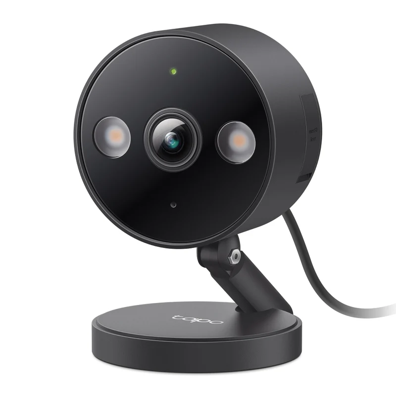 2K QHD Indoor/Outdoor Security Camera Black, Tapo C121