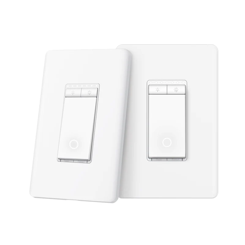 Matter-Certified Single Pole Smart Dimmable Switch White, Tapo S505D (2-pack)
