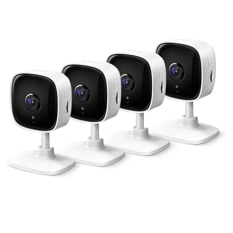 2K Indoor Security Camera 4 Pack, Tapo C110P4