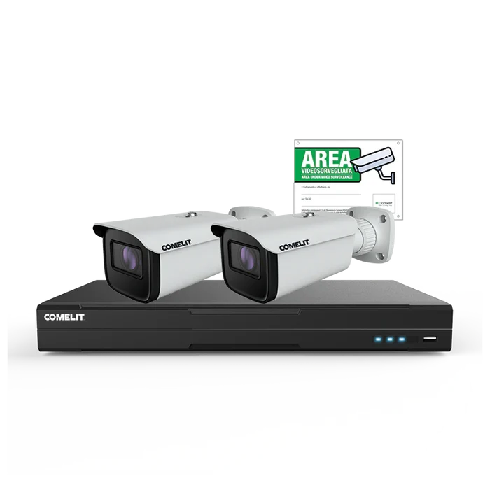 Kit Videosorveglianza IP Smart 6MP 8 Canali Comelit – IPKIT008N05PA