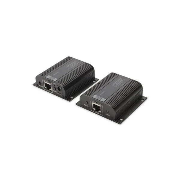 Extender hdmi digitus con cavo di rete fino a 50 metri (1080p) funziona anche con cavo di rete cat 6, cat 6a e cat 7 - DS551001