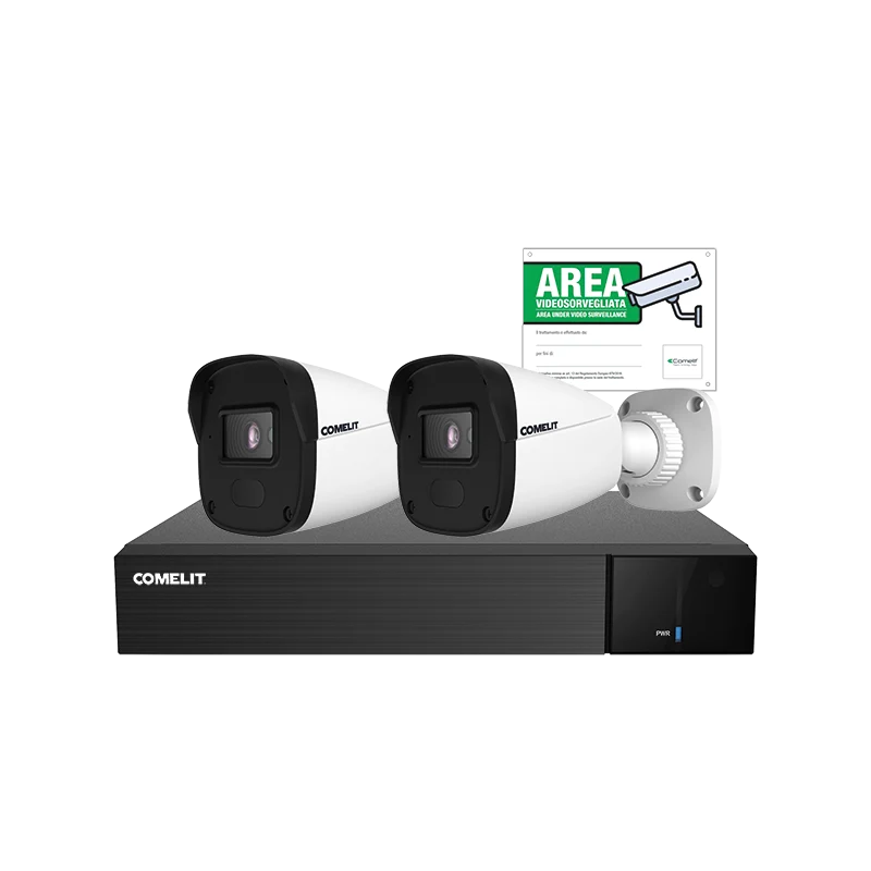 Kit Videosorveglianza IP 4 Canali Comelit Next – IPKIT004N05PA