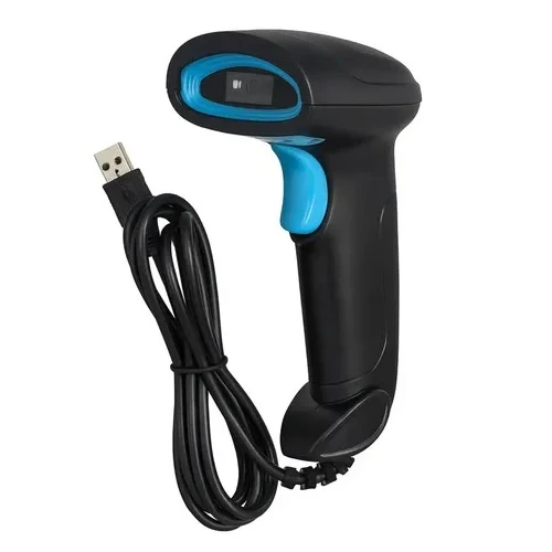Pistola Barcode Wired Cablato USB Laser Lettore Scanner con Luce Led per illuminare Codice a Barre 1D/2D/QR Code