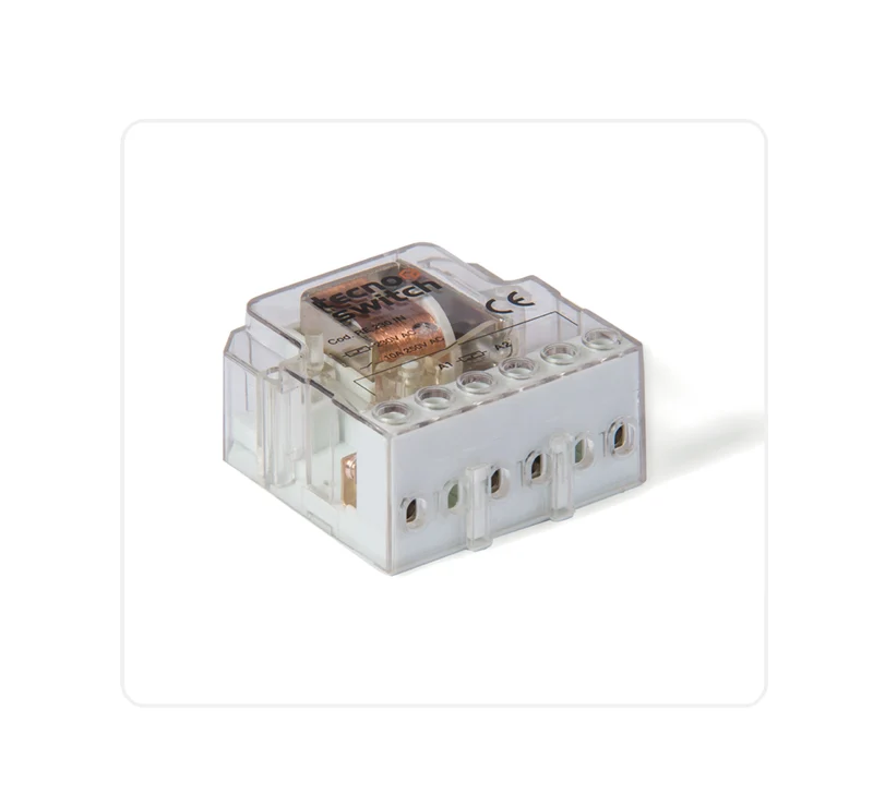 Relè ad Impulsi Meccanico 230V 10A 2NO Tecnoswitch – RE230CO