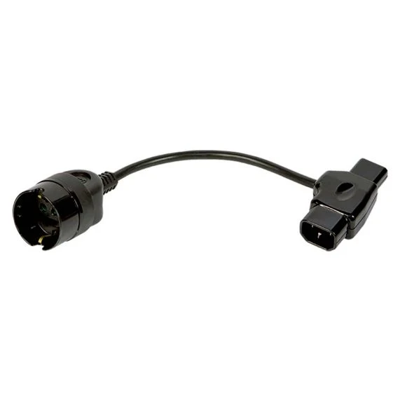 Adattatore PC Fanton da Spina C14 a Presa C13 + Bipasso 2P+T 16A Nero – 82879