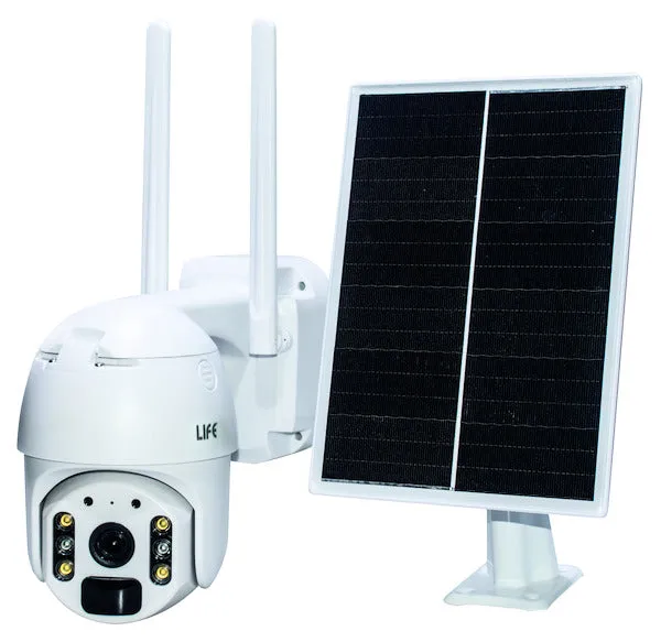 Telecamera IP 4G da Esterno 1080P con Pannello Solare Life – 39.9WH0620