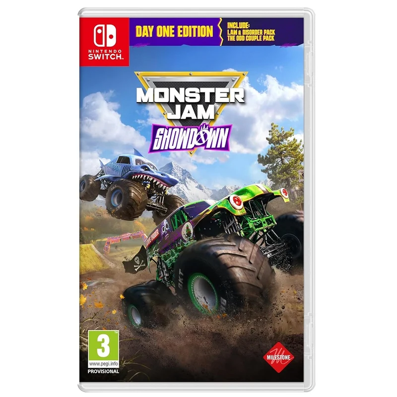 Monster Jam Showdown - Day One Edition Nintendo Switch Italiano Nuovo