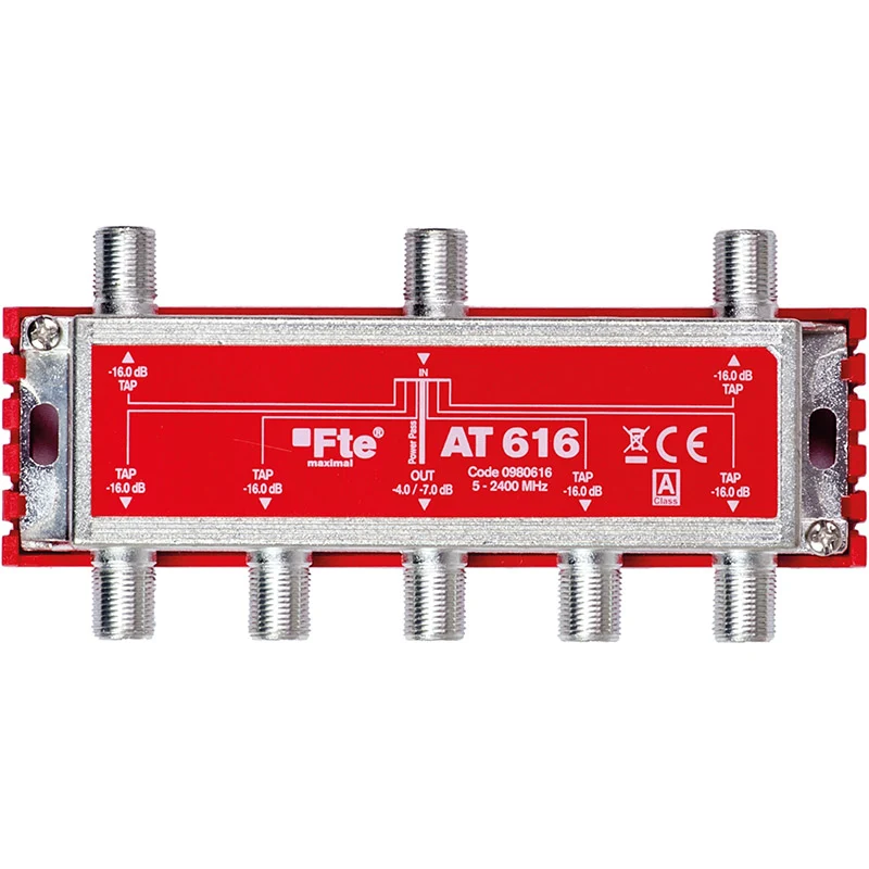 Derivatore FTE a 6 Vie -16 dB 5-2400 MHz – AT616