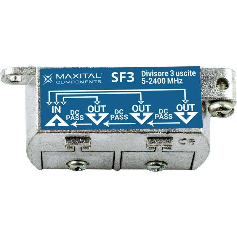 Divisore Plug-In FTE 3 Vie 5-2400 MHz con Passaggio CC – SF3