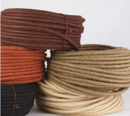 Cavo Elettrico in Tessuto Tondo Amarcords 3x0.75 Vari Colori