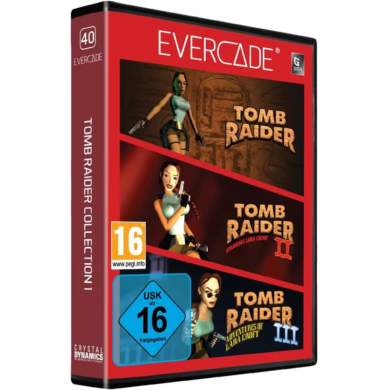 Tomb Raider Collection 1 Evercade Videogioco Multilingua Nuovo Sigillato