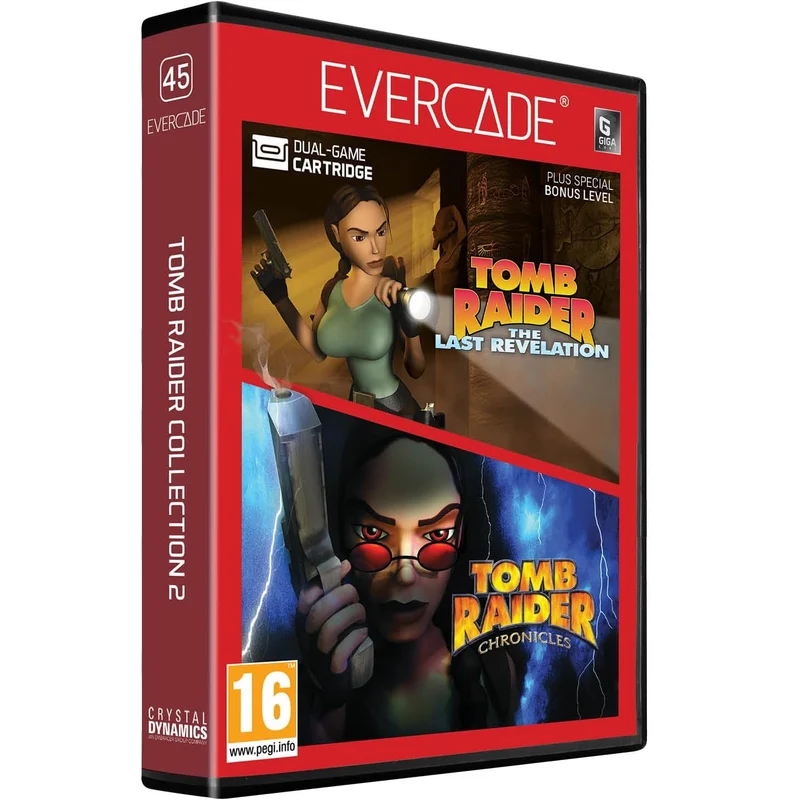 Tomb Raider Collection 2 Evercade Videogioco Multilingua Nuovo Sigillato