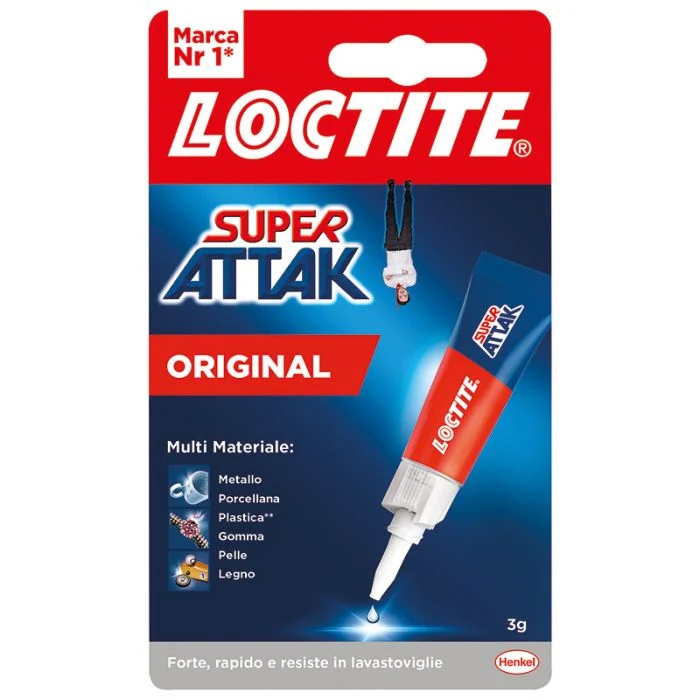 Adesivo Istantaneo Universale Super Attak 3 g Elcart – 070410000