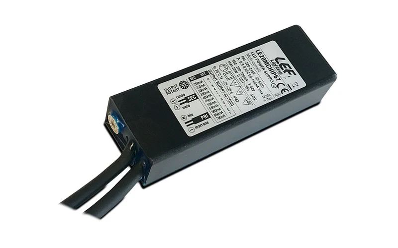 Alimentatore LED Multicorrente LEF 200-700mA IP67 – LE20MCHIP67