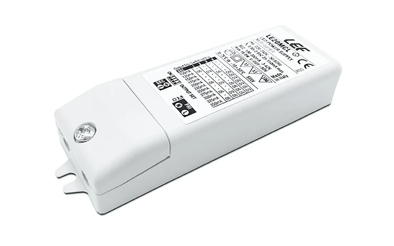 Alimentatore LED Multicorrente LEF 100-350mA 4,2-14,7W IP20 – LE20MCL