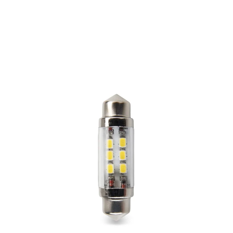 Lampada a Siluro LED per Segnalazione Arteleta 10x39mm 12V/24V Bianca