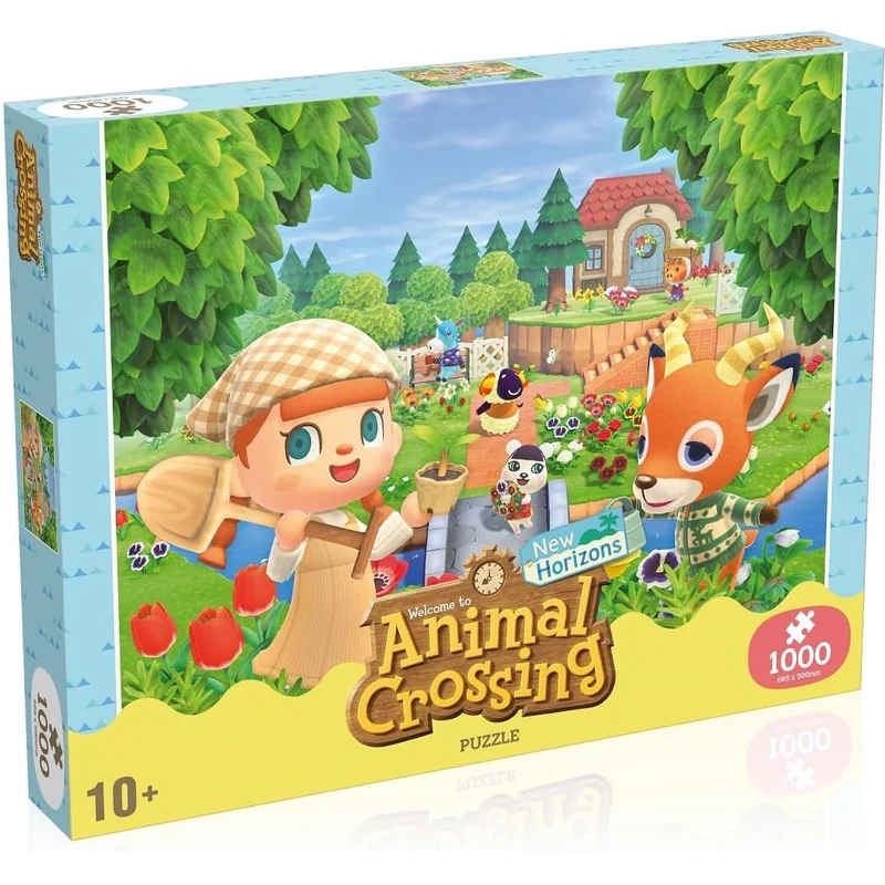 Winning Moves - Puzzle New Horizons Animal Crossing - Puzzle 1000 Pezzi