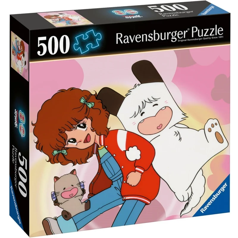 Ravensburger - Puzzle 500 Pezzi Hello Spank - Puzzle Manga + Poster Incluso