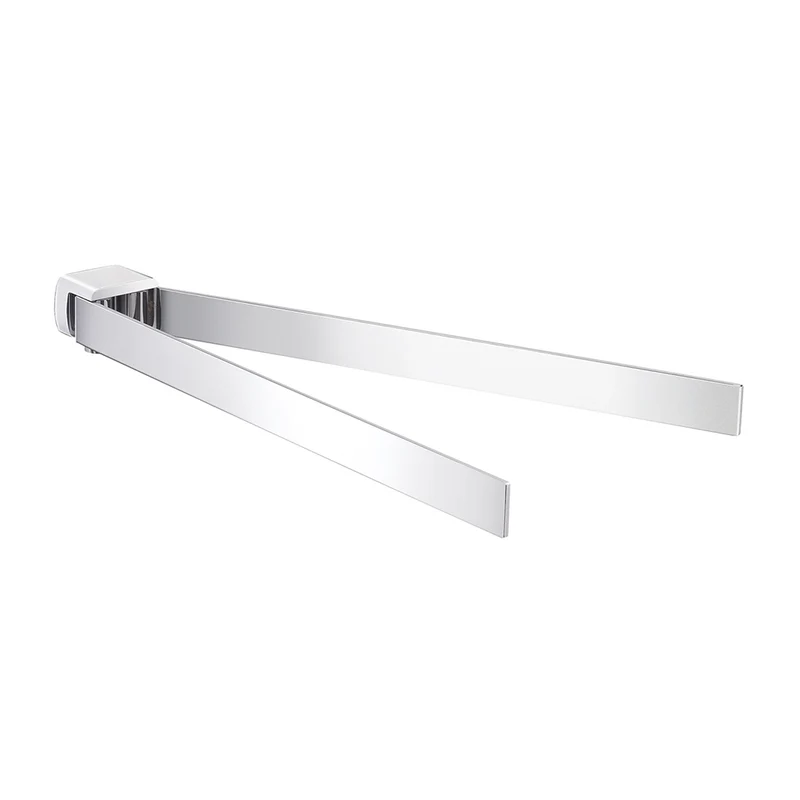 Portasalviette a snodo a muro 36 cm Gedy in ottone cromato | Pirenei