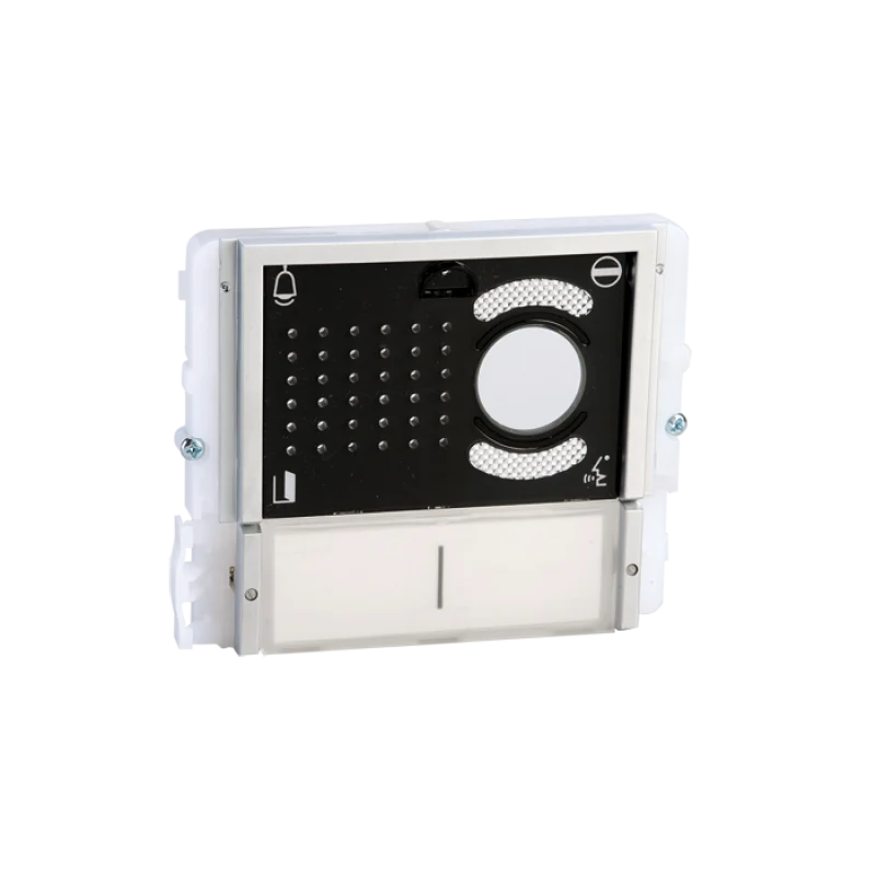 Modulo 2 Pulsanti per Unità Audio/Video Comelit Ikall Nero – 33412