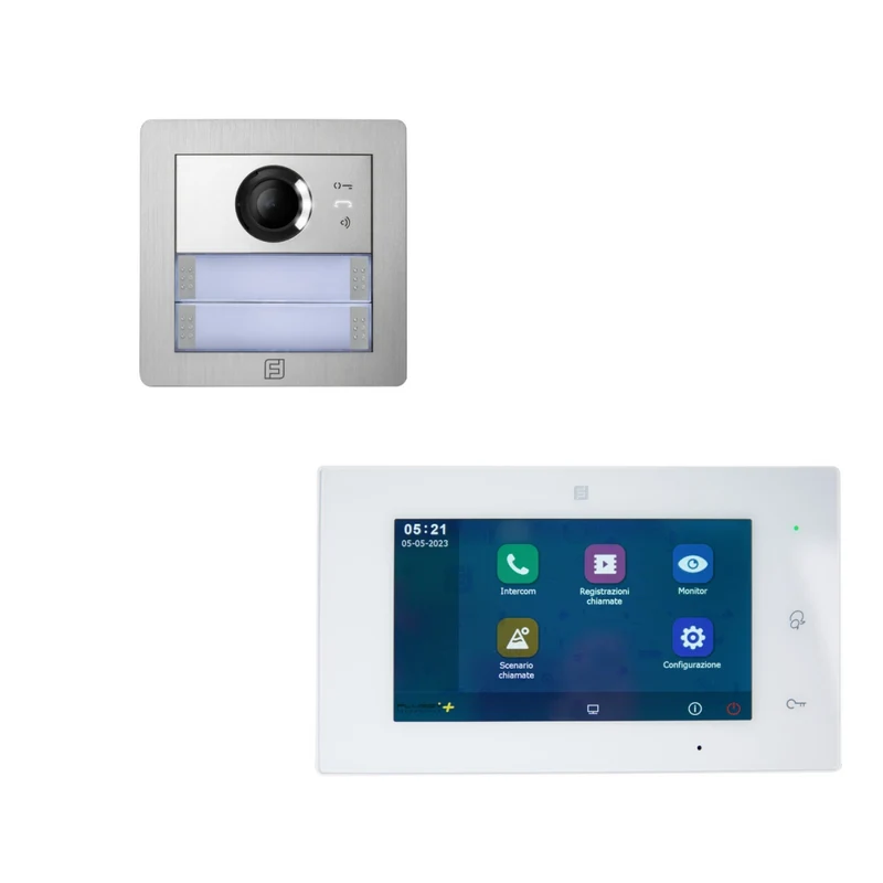 Kit Videocitofonico Monofamiliare Wi-Fi Pluggy Plus Farfisa – 1SEPG+