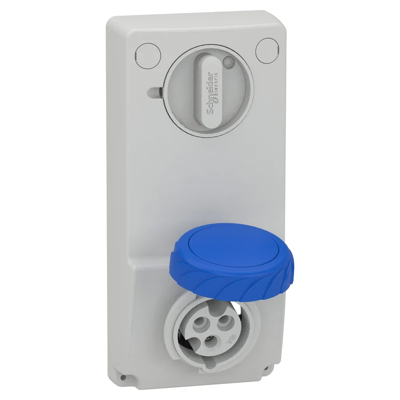 Presa da Incasso Interbloccata Schneider Unika IP65 16A 220V 2P+T – 82081