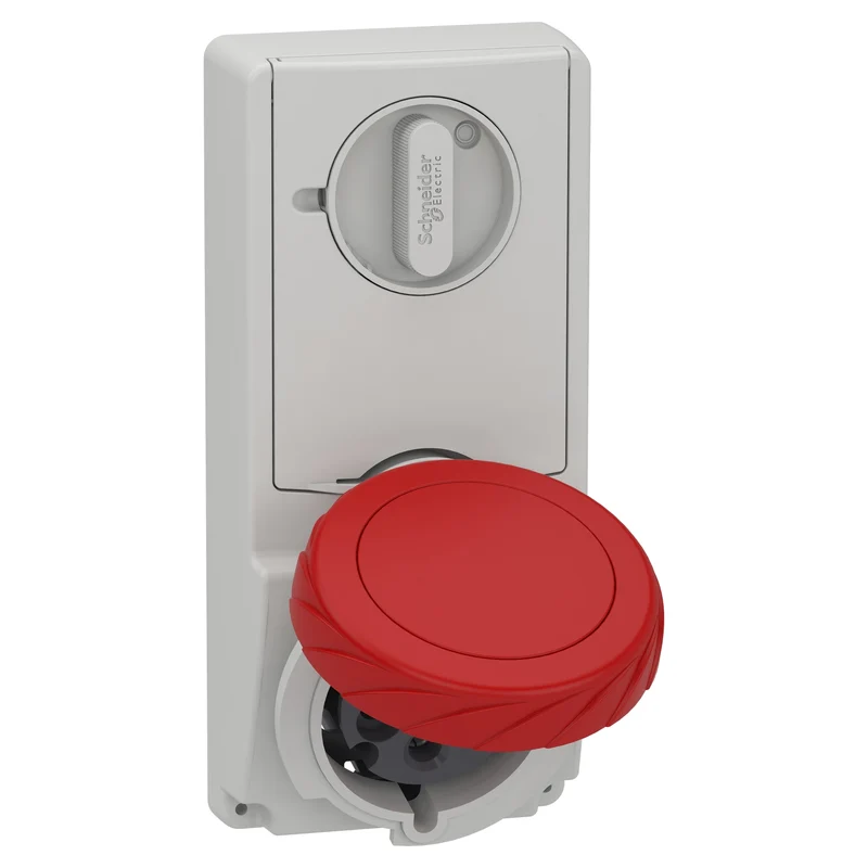 Presa da Incasso Interbloccata con Fusibile Schneider Unika IP65 32A 380V 3P+N+T – 82197