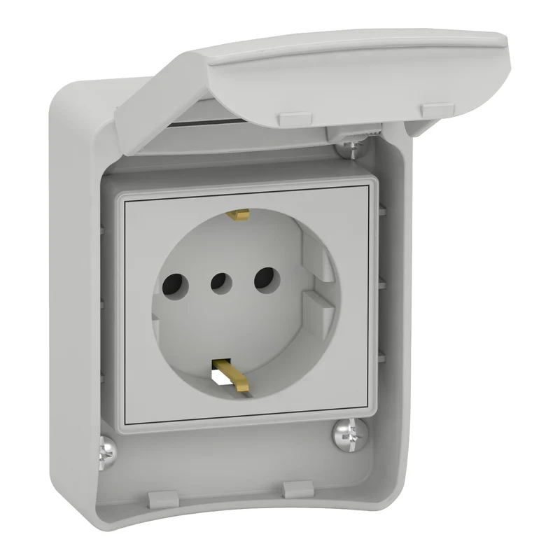 Presa da Incasso Schuko Schneider 10/16A 250V 2P+T – 81141