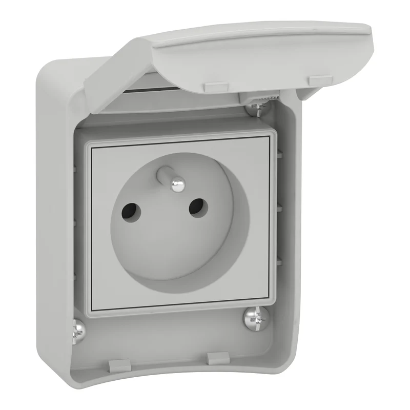 Presa da Incasso Francese Schneider 10/16A 250V 2P+T – 81140