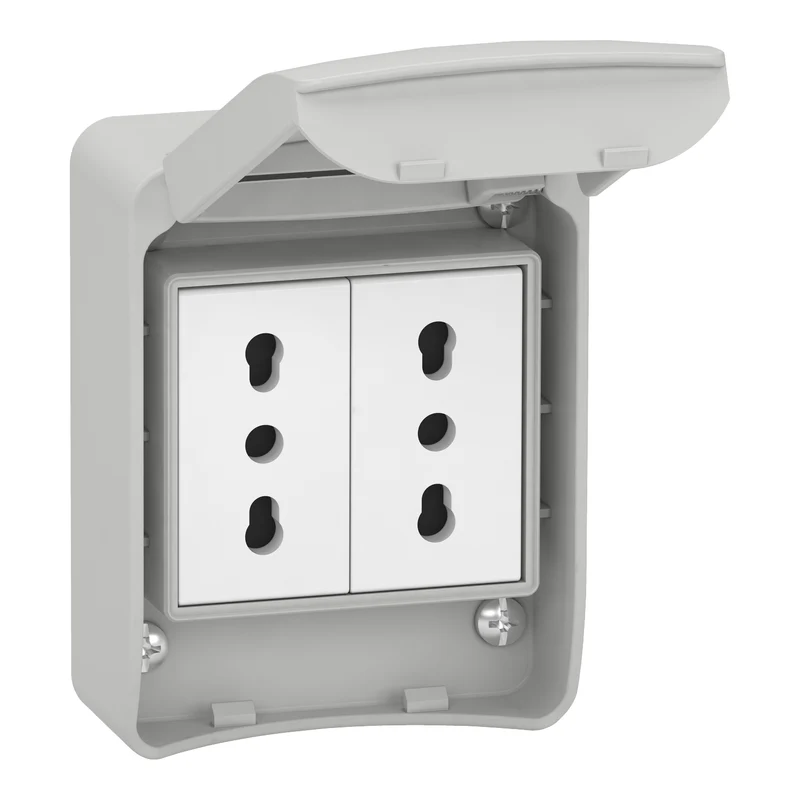 Presa da Incasso Bipasso Schneider 10/16A 250V 2P+T – 81139