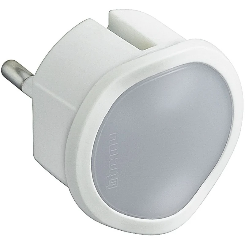 Kit Adattatore Spina Standard Tedesca con Luce di Emergenza Bticino Bianco – S3625DL