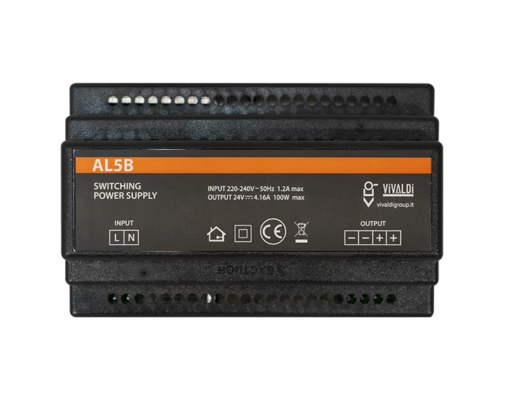 Alimentatore Vivaldi AL5B da Barra DIN – 2 Moduli