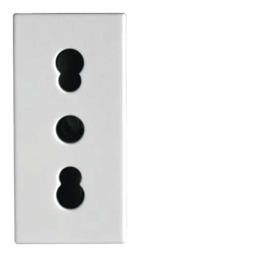 Presa Bivalente P17/11 Hager Bocchiotti Pepita Bianca – B02808