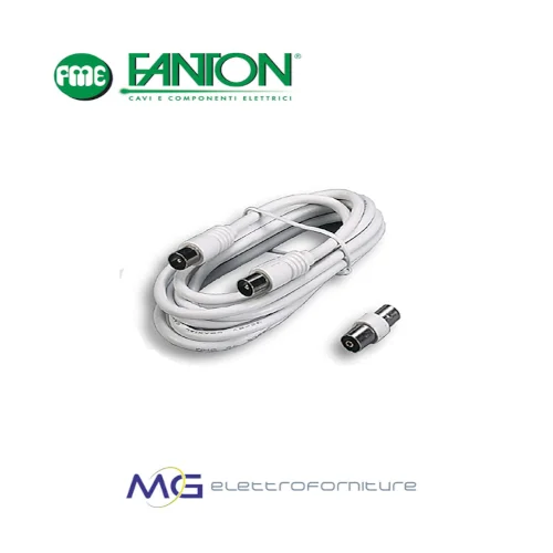Fanton Prolunga Lineare TV Cavo Coassiale 5 Metri - 31040