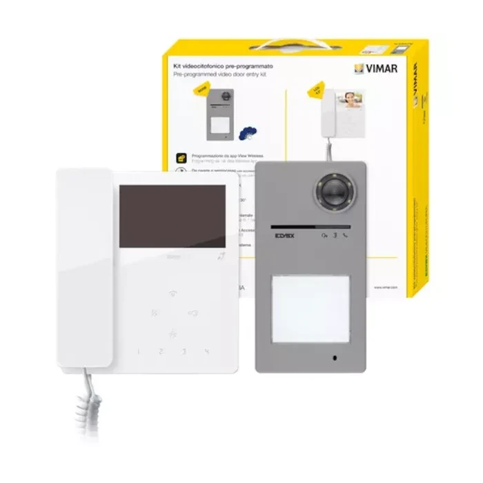 Kit Videocitofono 2F+ Espandibile Tab 4,3" Vimar Elvox – 40170