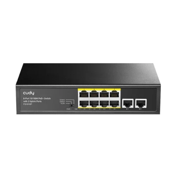Switch PoE 8P 10/100M + Porte Uplink