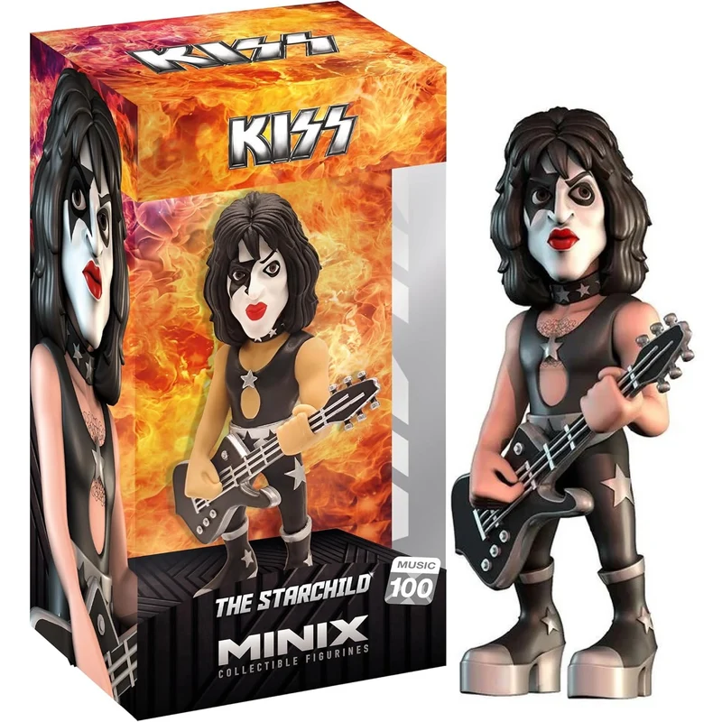 Minix - KISS The Starchild (Music 100) - Vinyl Figure Statuetta Collezione 12Cm