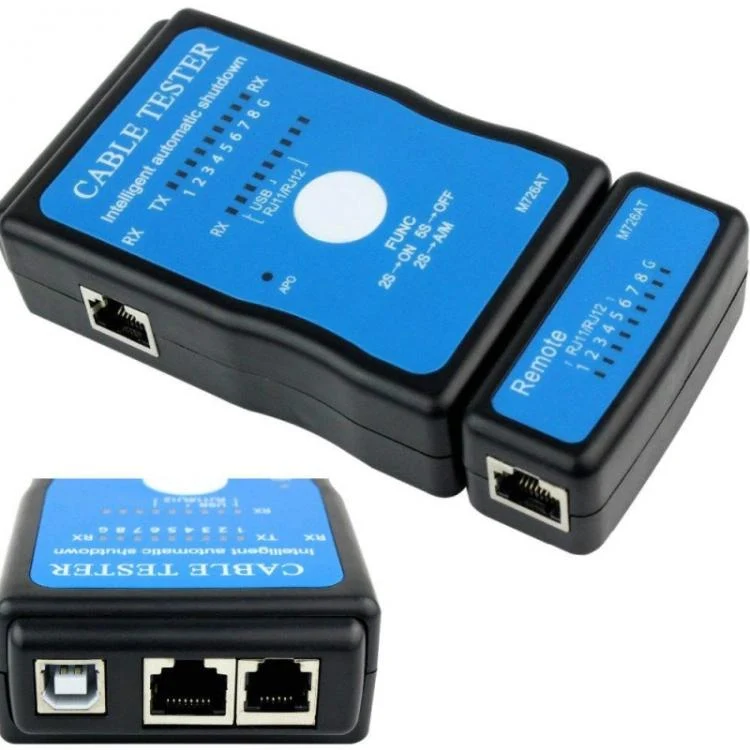 Tester Di Rete Cavi Lan Usb Rj11 Rj12 Rj45 Ethernet Cavo Internet Per Test Plug