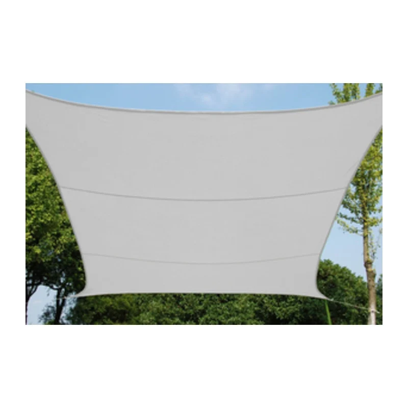 Tenda Vela Ombreggiante Quadrata Hdpe 5 x 5MT Bianco