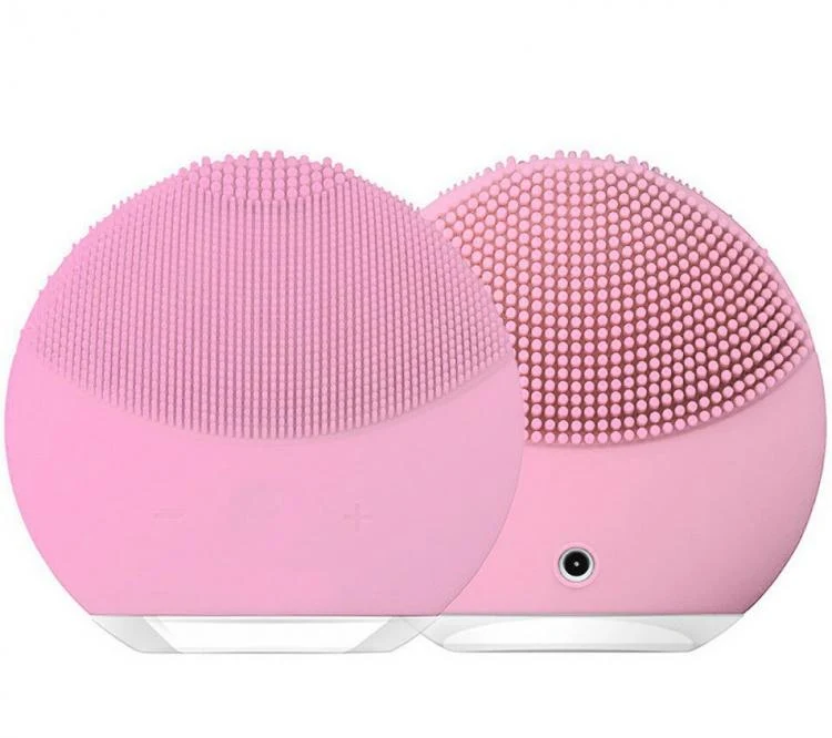 Spazzola Silicone Per Pulizia Cura Viso Pelle Massaggio Esfoliante Massaggiatore