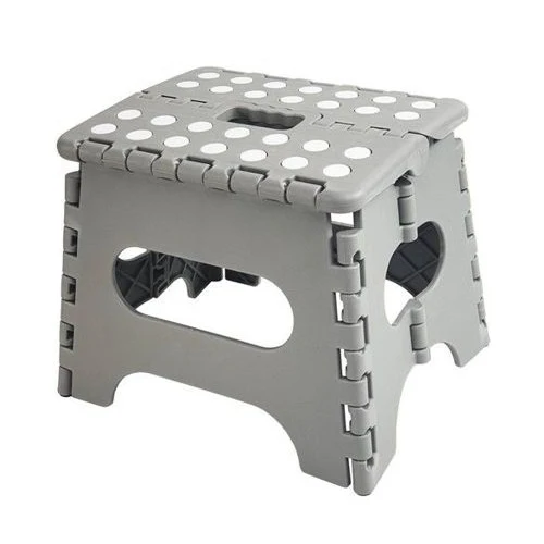 Sgabello Pieghevole 22Cm Basso Sgabellino Plastica Portatile Bambini Passeggio